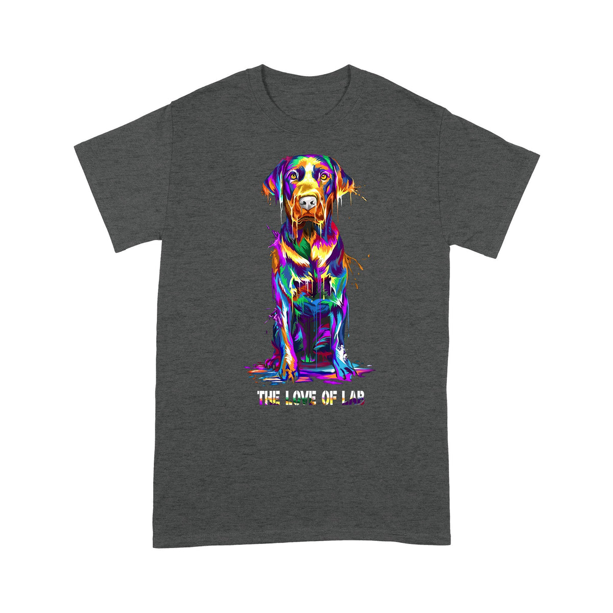 Colorful Labrador Retriever The Love Of Lab Shirt Gift For Dog Lover