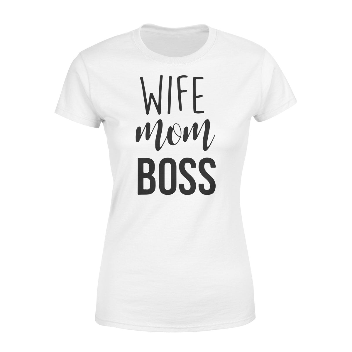 Wife Mom Boss Tshirt  Gifts For Wife