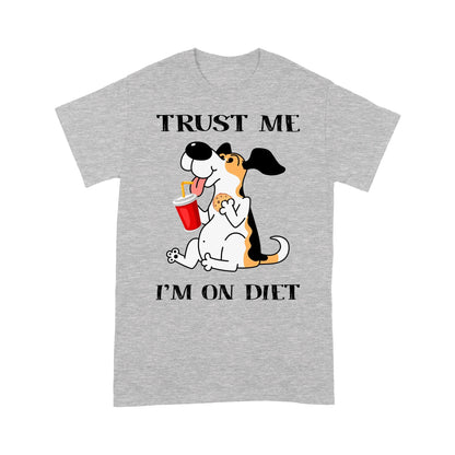 Trust Me I'm On Diet Cute Beagle Shirt Gift For Dog Lover