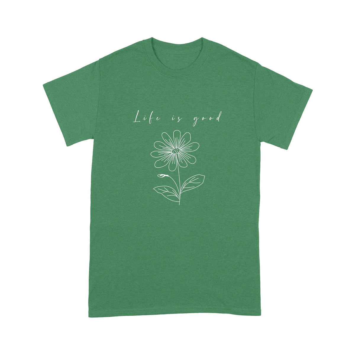 Gift For Girl Life Is Good A Beautiful Flowers Shirt