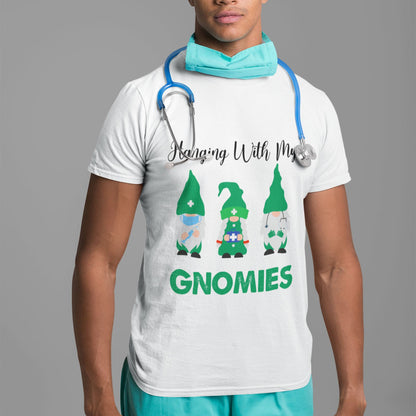 St.Patrick's Day Shirt for Men Women,Hanging With My Gnomies Shirt