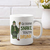 Funny Mug or Men, Women, St. Patrick&#39;s Day Mug, Go Home Snakes Mug