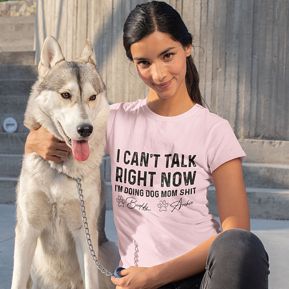 Pet Lover I'm Doing Dog Mom Shit Funny Dog Mom Shirt