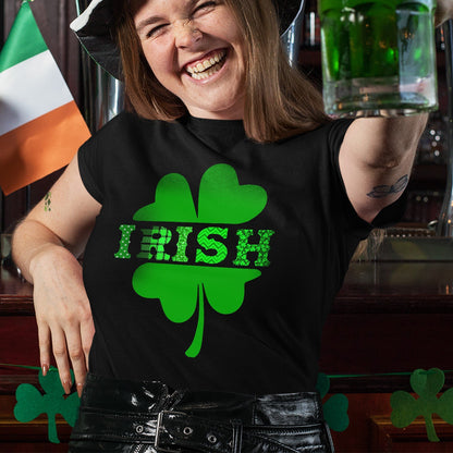 St Patrick's Day Irish Lucky Green Shamrock TShirt