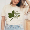St Patrick&#39;s Day I&#39;m A Happy Go Lucky Irish Green Shamrock TShirt