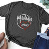 Baseball Mom Shirt, Baseball Season Tee Shirt for Mom