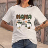 Personalized Gift For Mom Mama Of Both Camo Army T Shirt