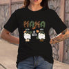 Personalized Gift For Mom Mama Of Both Camo Army T Shirt