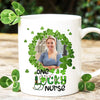 St. Patrick&#39;s Day Nurse One Lucky Personalized Mug