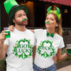 I Got Lucky St. Patrick&#39;s Day T-shirt Gift For Couple