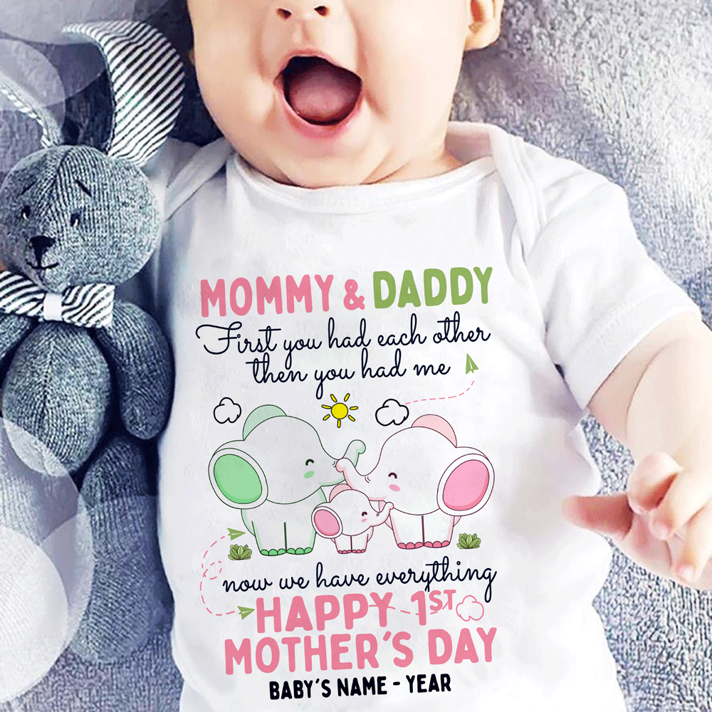 Mommys first clearance mothers day onesie