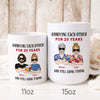 Annoying Each Other Funny Old Couple Anniversary Personalized Mug