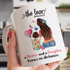 Personalized Gift For Mother For Daughter The Love Knows No Distance Mug