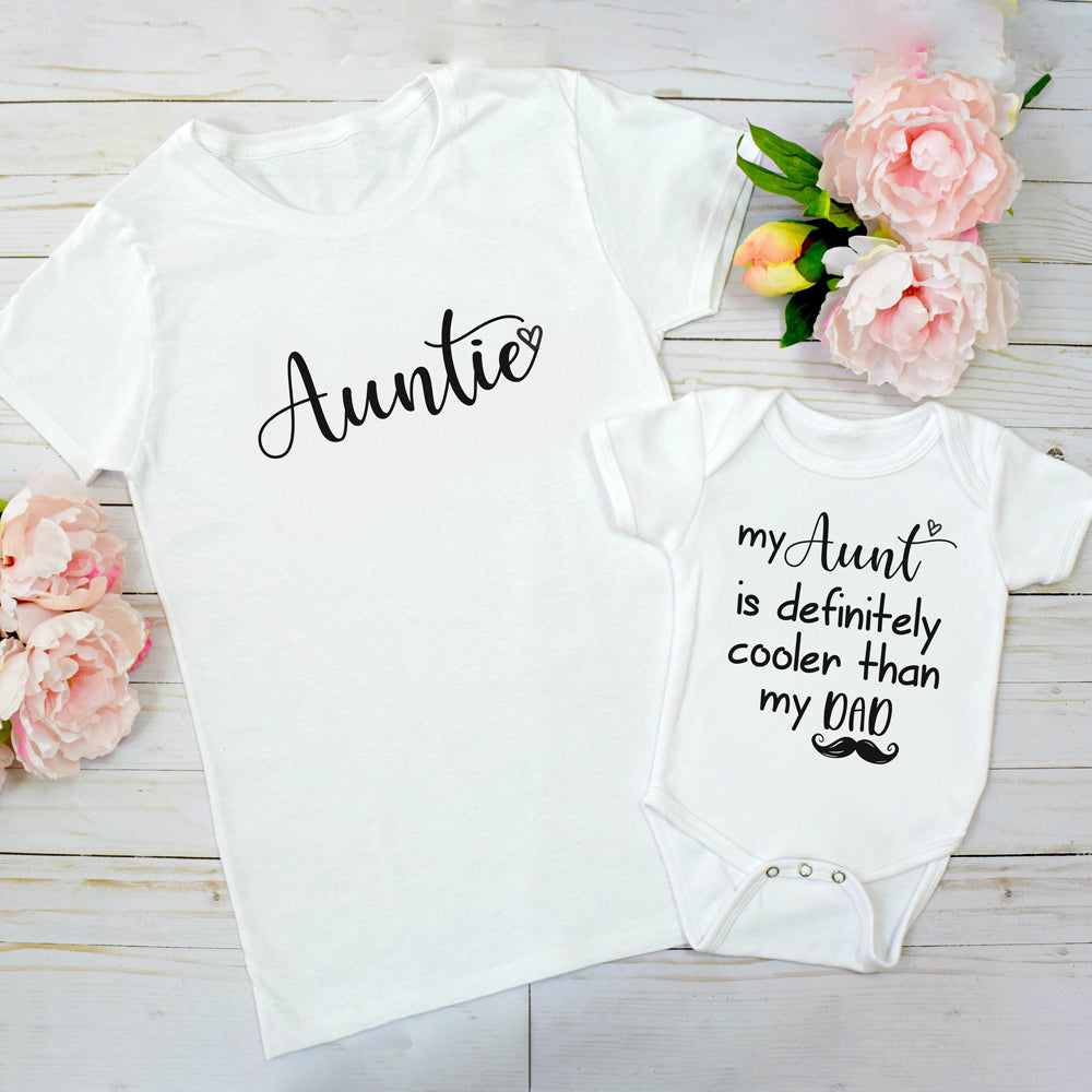 Aunt and clearance baby matching outfits