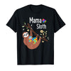 Mama Sloth Autism Mom Shirt
