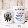 BFF Best Friend Bestie Trouble Who Knew Funny Personalized Mug