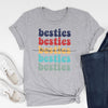 BFF Best Friend Besties Funny Personalized Shirt