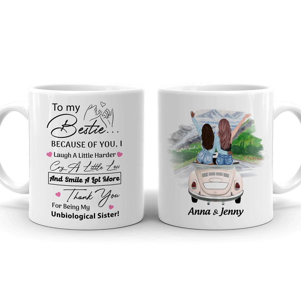 BFF Bestie Best Friends Gifts for Soul Sister Friend Coffee Mug