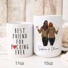 BFF Bestie Best Friend For F Ever Funny Personalized Mug