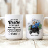 BFF Bestie Partner In Crime Funny Personalized Mug