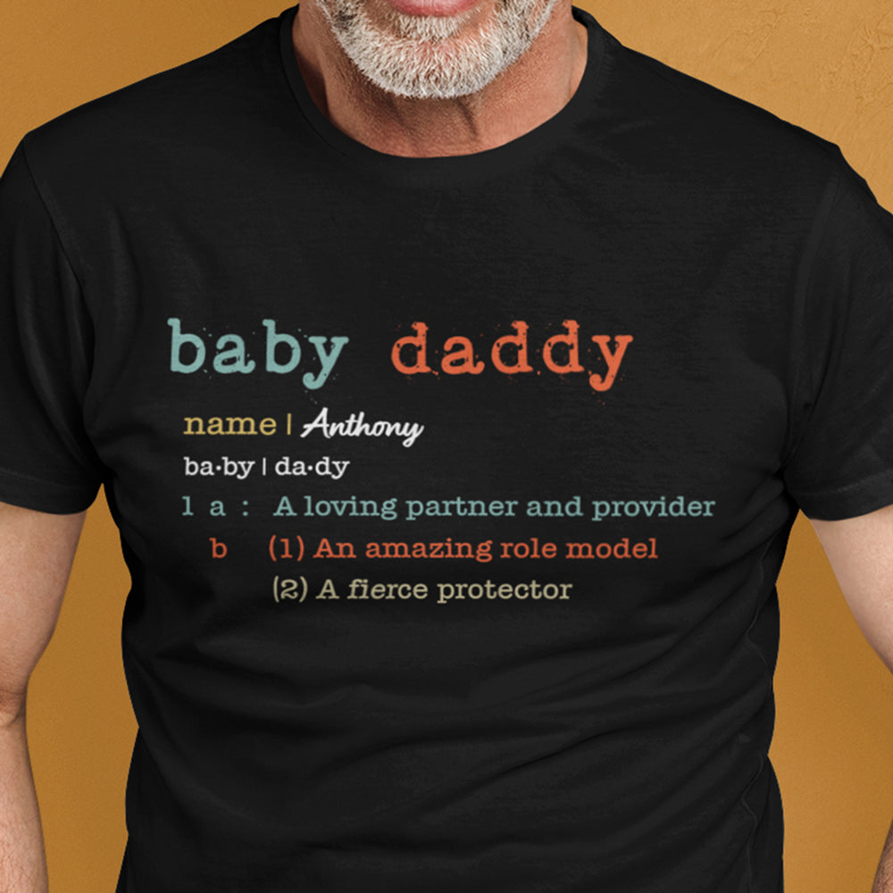 Baby daddy t shirts 2024 funny