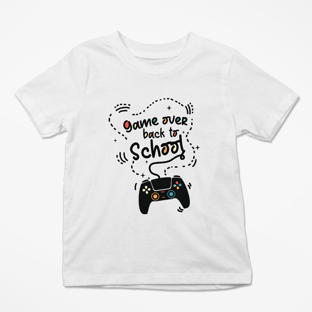 Back To School Game Over Funny Shirt