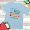 Back To School Hello Fifth Grade Funny Personalized Shirt