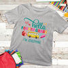 Back To School Hello Fourth Grade Funny Personalized Shirt