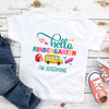 Back To School Hello Kindergarten Funny Personalized Shirt