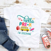 Back To School Hello PreK Funny Personalized Shirt