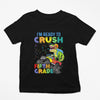 Back To School I&#39;m Ready To Crush Fifth Grade Funny Personalized Shirt