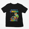 Back To School I&#39;m Ready To Crush Third Grade Funny Personalized Shirt