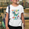 Back To School Roaring Into PreK Funny Personalized Shirt