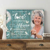 Personalized Because Someone We Love Is In Heaven Memorial Canvas