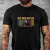 Gift For Dad Best Biker Dad Ever Scan For Payment Shirt