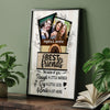 Best Friend Because Of You I Laugh Cry Personalized Poster