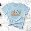 Best Friend Bestie Flower Funny Personalized Shirt