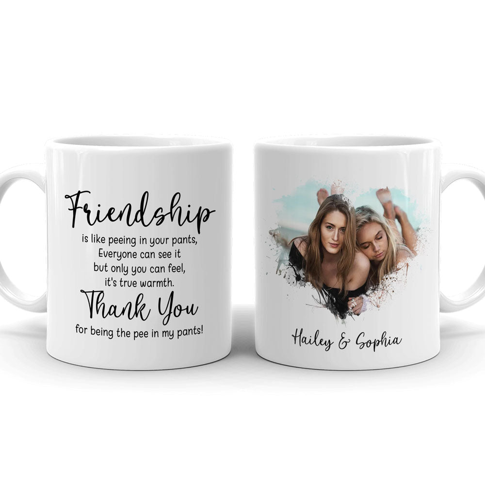 Personalized Best Friend Mug, Friendship Mug, I Wish You Lived