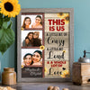 Best Friend This Is Us Sunflower Personalized Canvas Poster