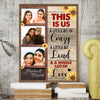 Best Friend This Is Us Sunflower Personalized Canvas Poster