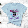 Best Friends Beaches Booze Besties Funny Friendship Shirt