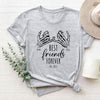 Best Friends Bestie Forever Funny Personalized Shirt