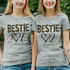 Bestie 01 Best Friend 02 BFF Personalized Matching Shirt