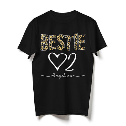 Bestie 01 Best Friend 02 BFF Personalized Matching Shirt
