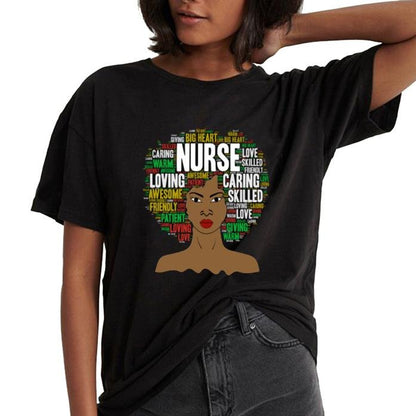 Black nurse shirt