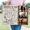 Bonus Dad Daughter Son Stepdad Def Meaningful Personalized Canvas