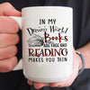 Book Lovers Book Free Reading Makes Thin Funny Mug