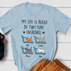 Cat Dad Cat Mom My Life Is Ruled By Funny Cats Personalized Shirt