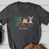 Cat Dad The Cat Father Funny Personalized Shirt