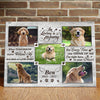 Cat Dog Memorial Pet Tomorrow Starts Without Me Personalized Canvas